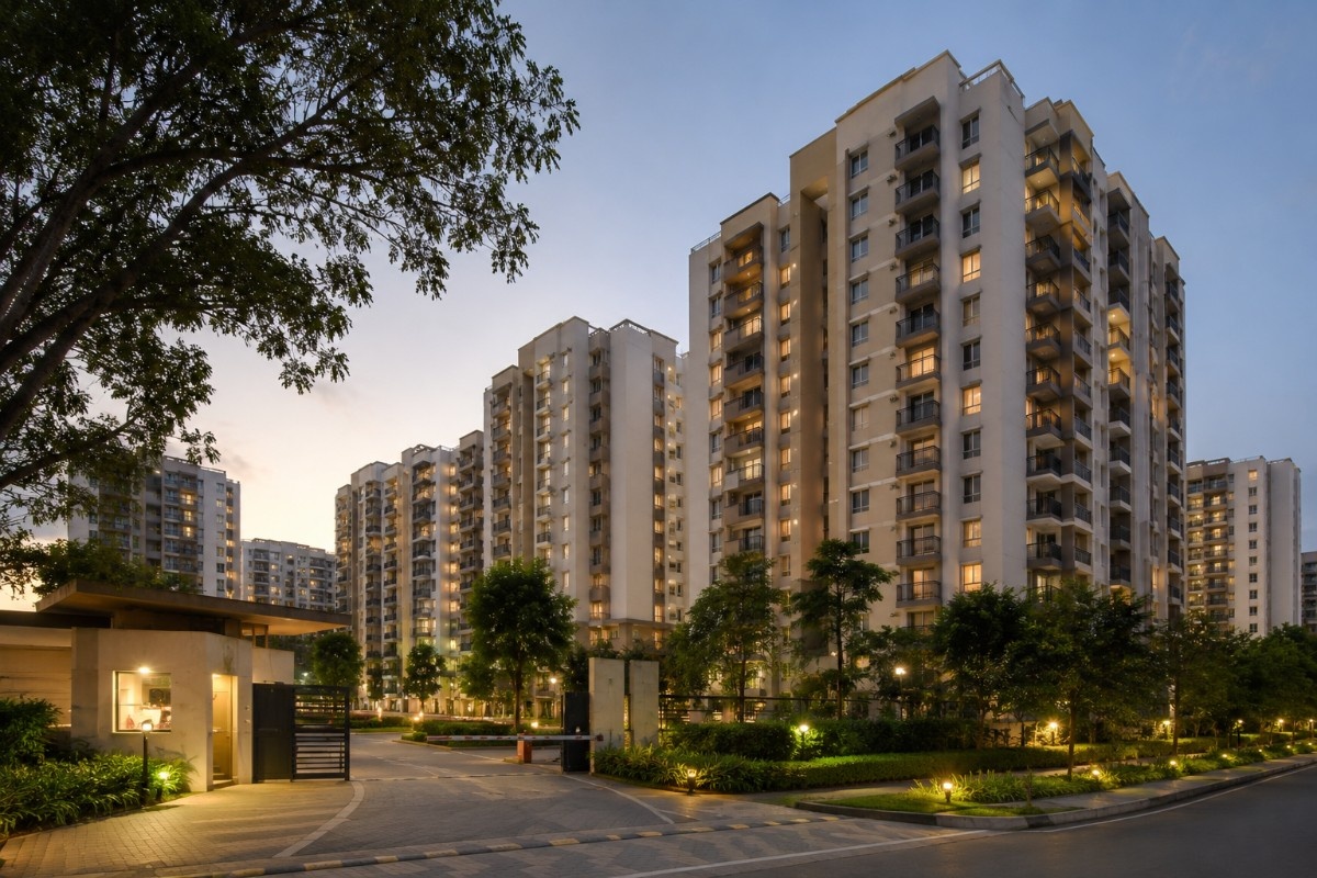 Large residential apartments