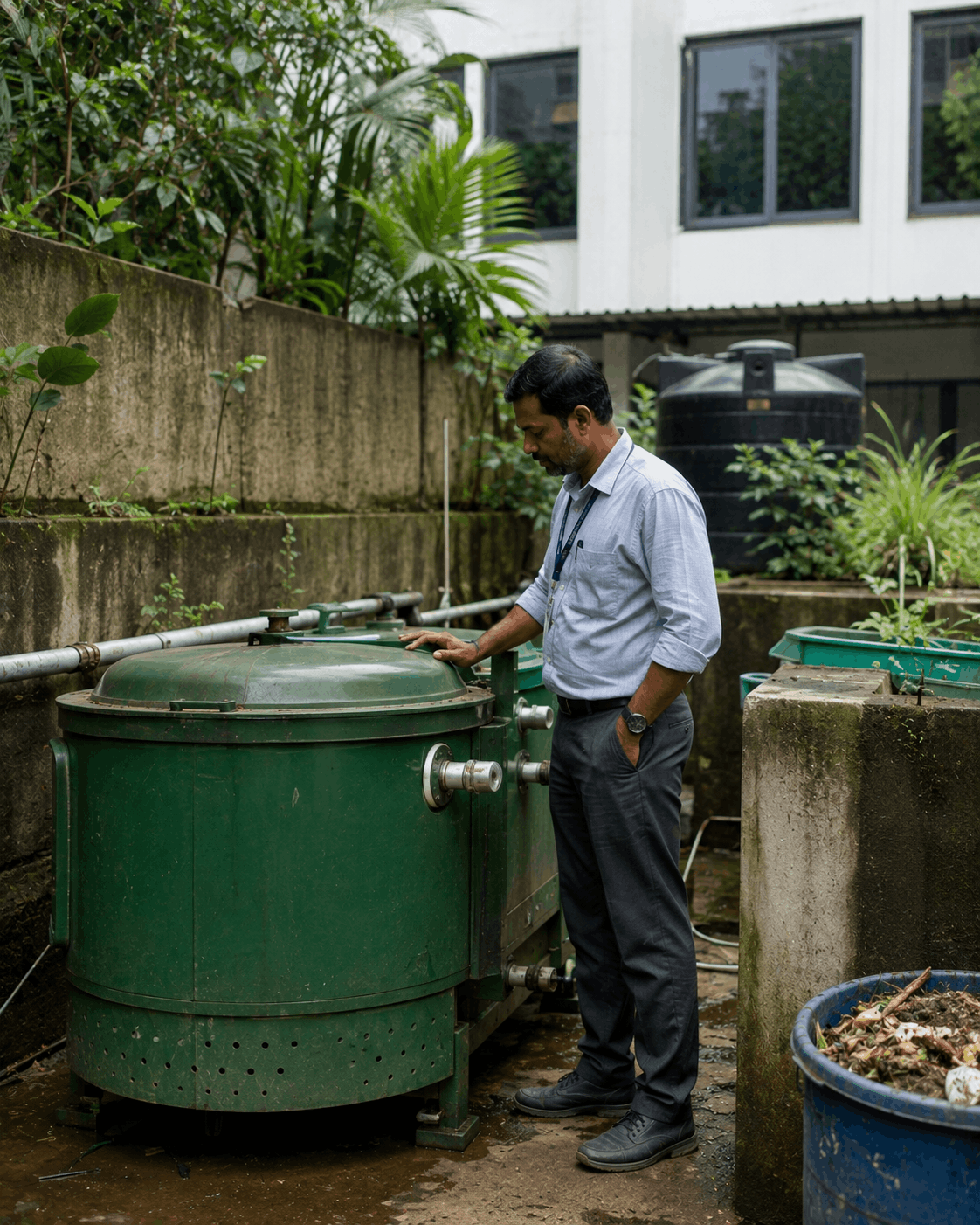 Bulk waste generator site