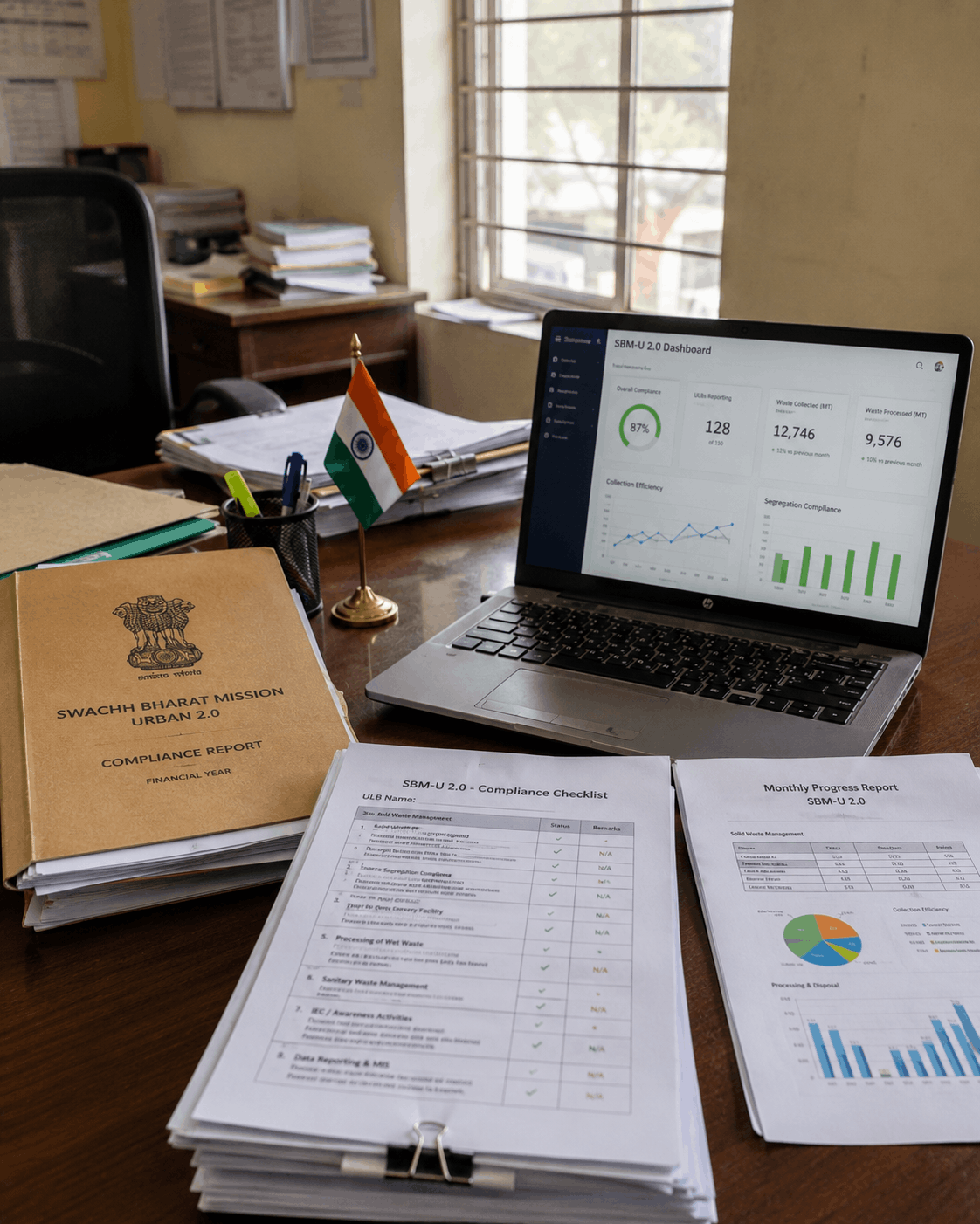 Municipal office documentation